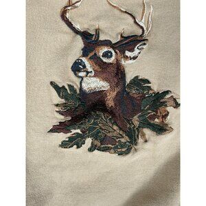 Field Tested Sweater Buck Embroidered Front Size Extra Large XL